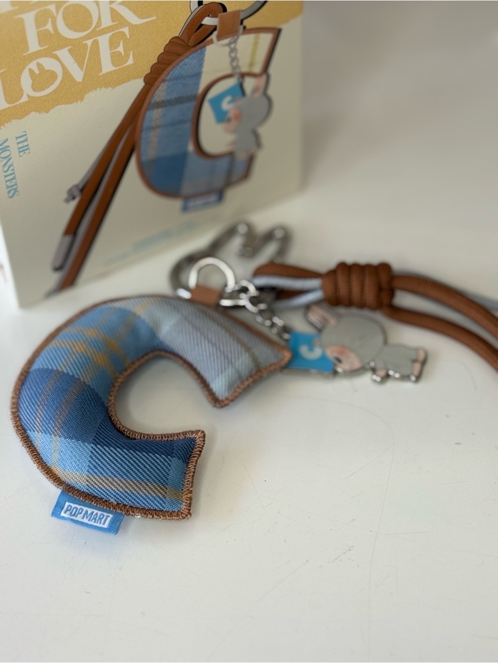 The Monster Pin for Love Keychain Letter C. New and confirmed! - Picture 8 of 9